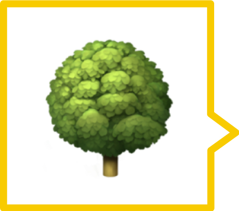 A tree emoji